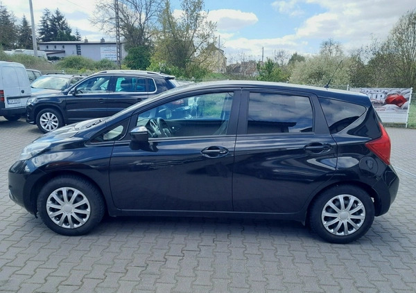 Nissan Note cena 28900 przebieg: 94300, rok produkcji 2014 z Tarczyn małe 232